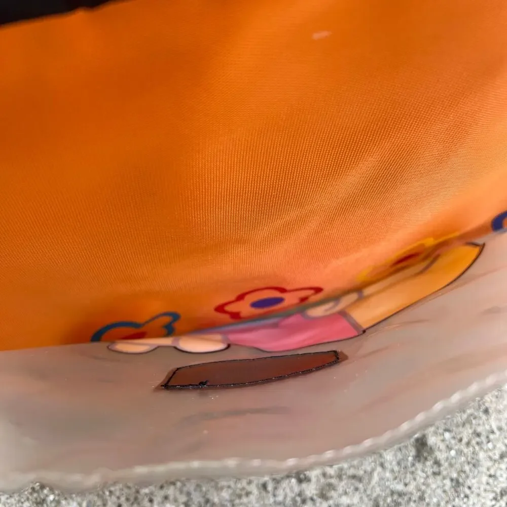 Disney Winnie the Pooh Lounging Lying Down Pooh Messenger Bag As-Is